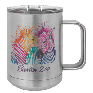 Keep Your Coffee Hot and Your Style Cool with Our 15 oz. Stainless Steel Mug
