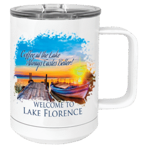 Keep Your Coffee Hot and Your Style Cool with Our 15 oz. Stainless Steel Mug